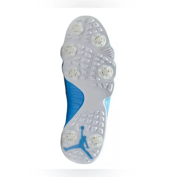 Air Jordan Men's 9 G Golf Shoes Size 7.5 UNC University Blue FJ5934-101 - Picture 8 of 11